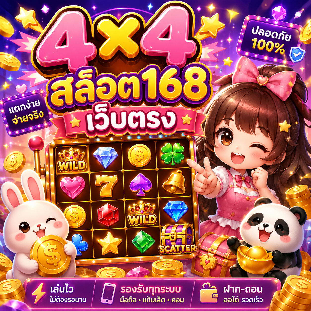 4×4 สล็อต168เว็บตรง