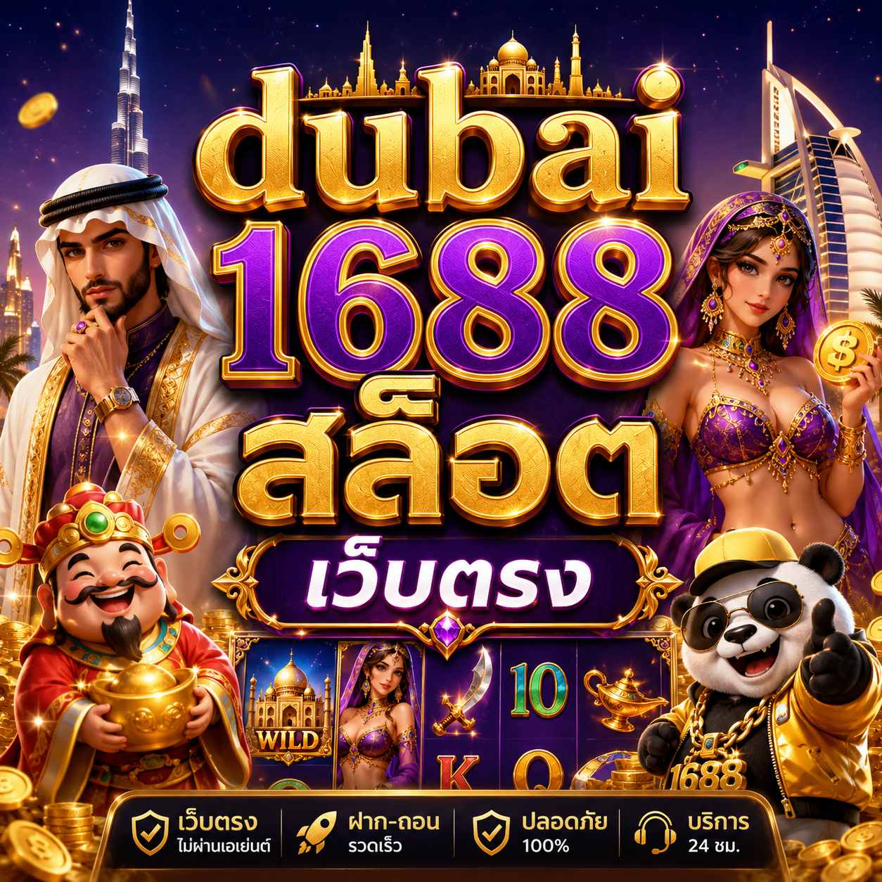 dubai 1688 สล็อต เว็บตรง