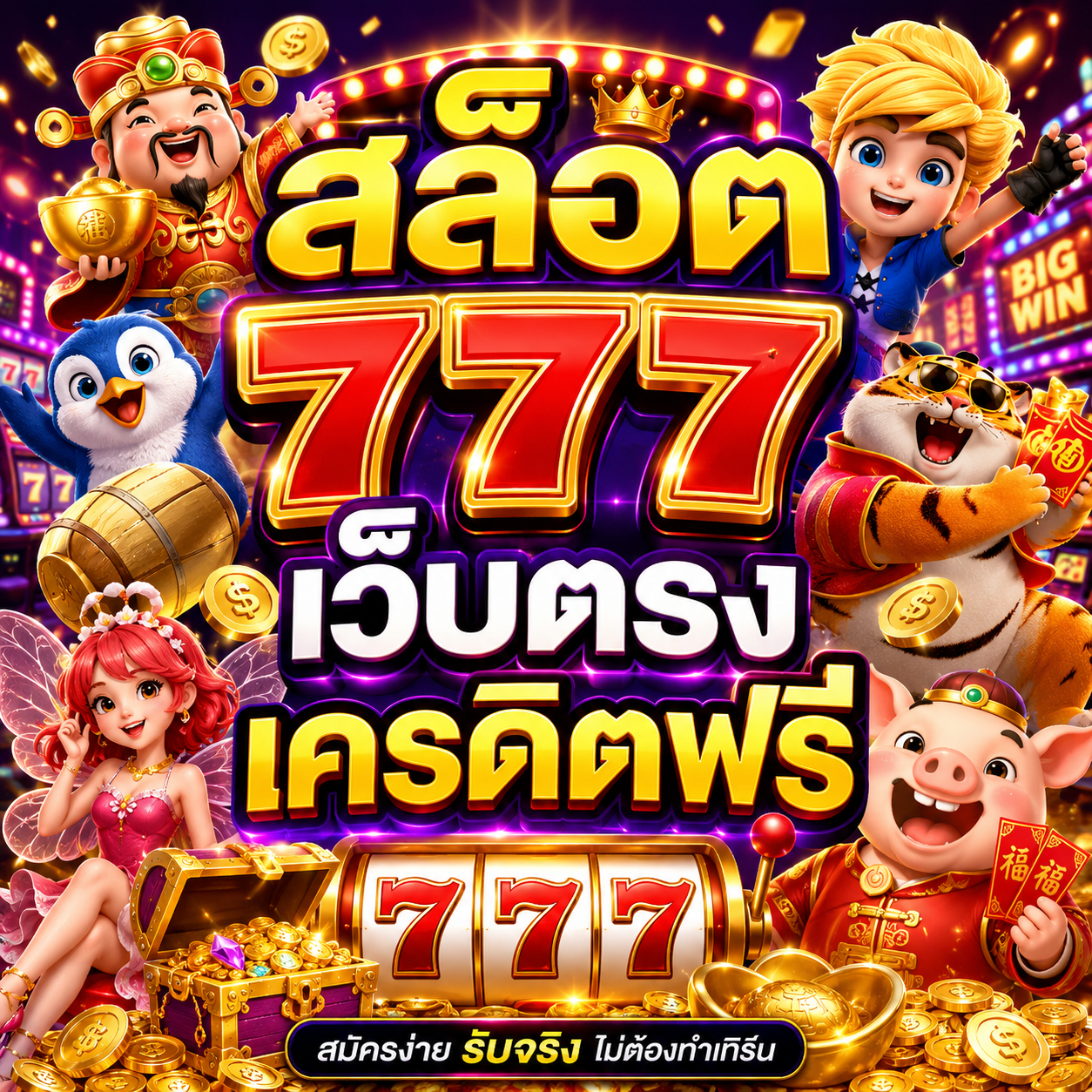 สล็อต 777 เว็บตรง เครดิตฟรี