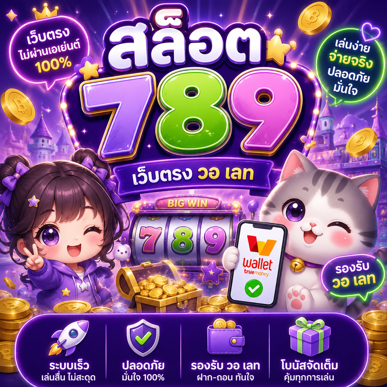 สล็อต 789 เว็บตรง วอ เลท