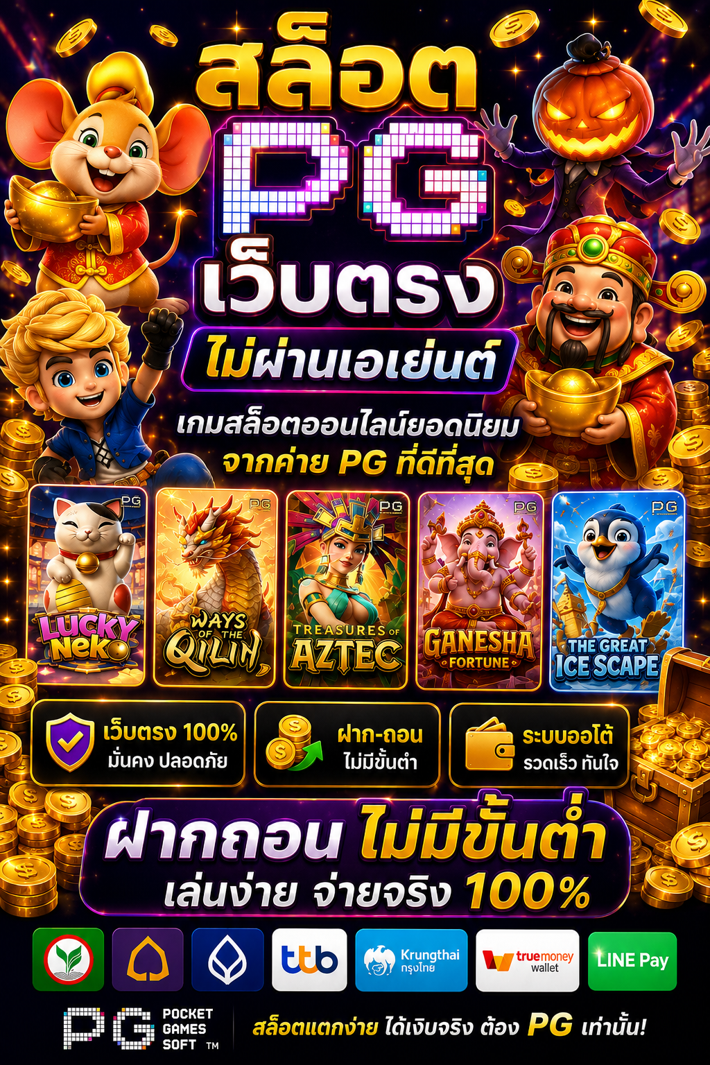 สล็อต pg เว็บตรง ไม่ผ่านเอเย่นต์ ฝากถอน ไม่มีขั้น ต่ํา เกมออนไลน์ยุคใหม่