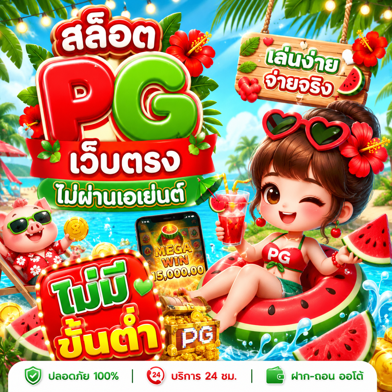 สล็อต pg เว็บตรงไม่ผ่านเอเย่นต์ ไม่มี ขั้น ต่ํา
