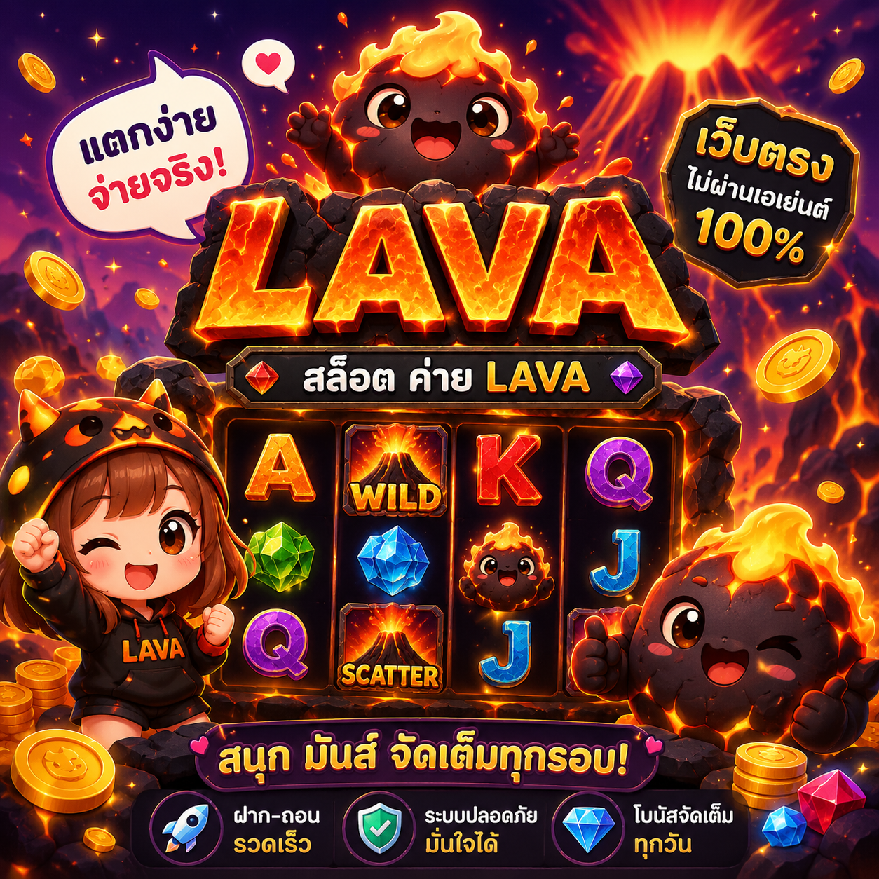 สล็อต ค่าย lava เว็บตรง