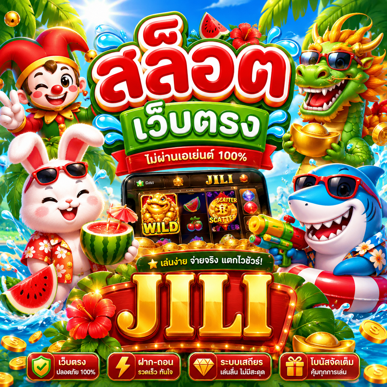 สล็อต เว็บตรง ค่าย jili