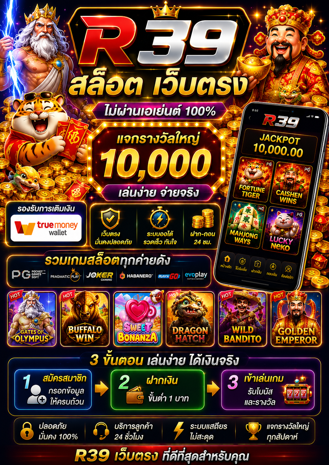 สัมผัสประสบการณ์ใหม่กับ r39 สล็อต เว็บตรง ระบบทันสมัย โหลดเร็ว เล่นง่าย รองรับมือถือทุกระบบ พร้อมกราฟิกสมจริง