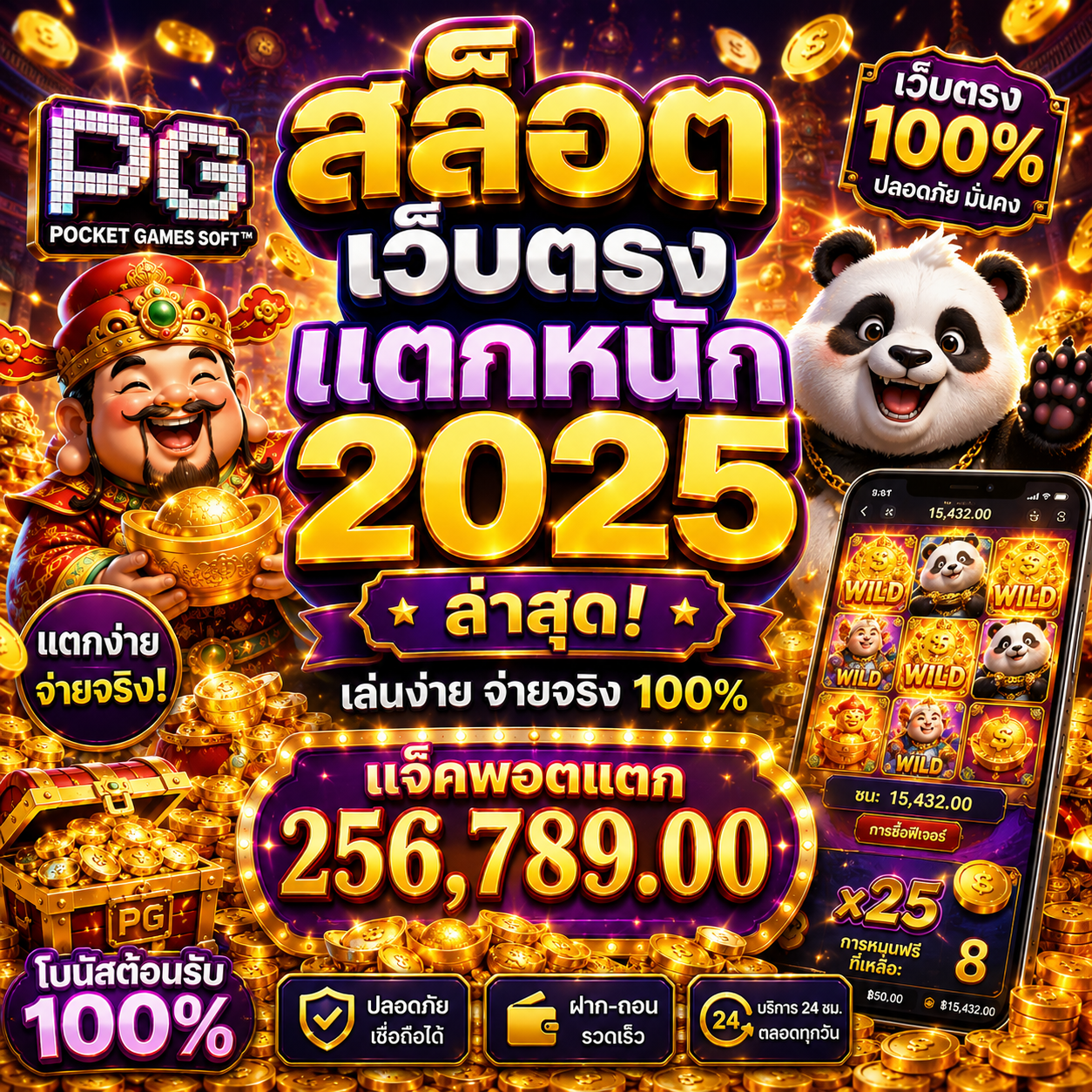 เกมสล็อต pg เว็บตรง แตกหนัก 2025 ล่าสุด เกมออนไลน์ยุคใหม่ โหลดไว