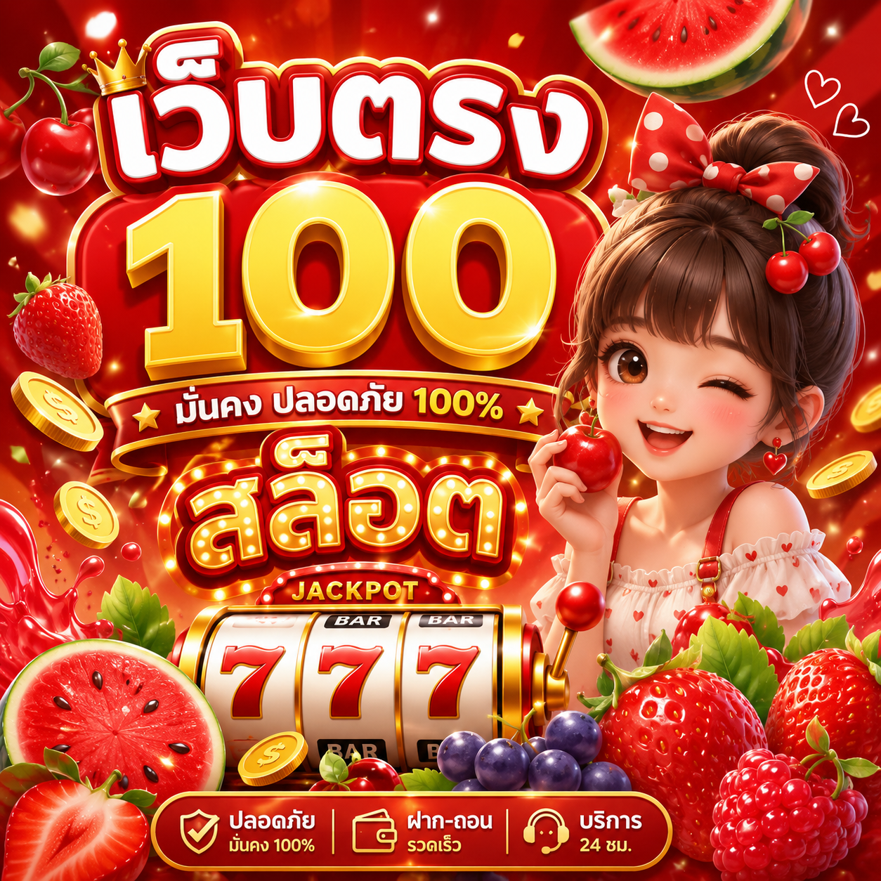 เว็บตรง100 สล็อต