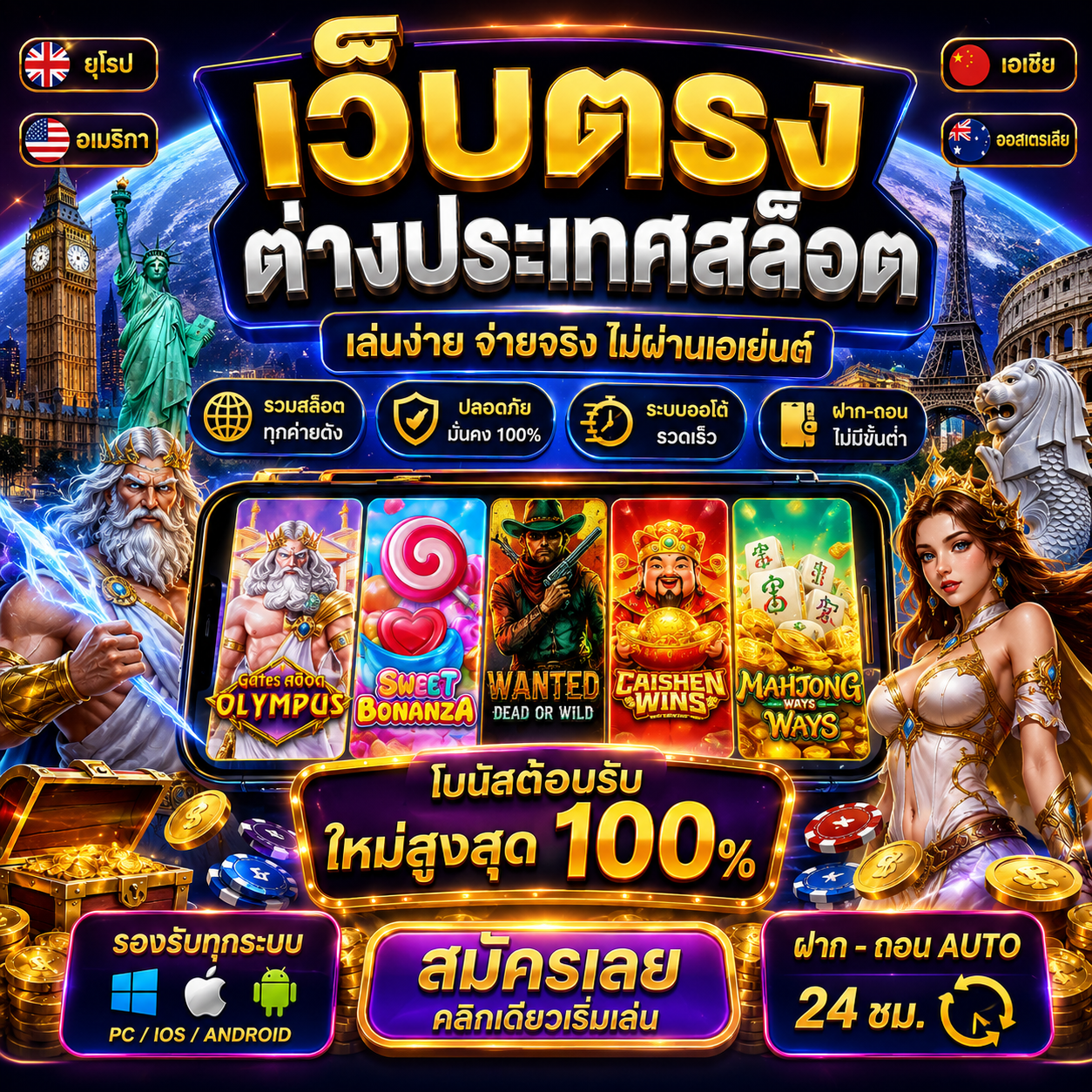 : เว็บตรงต่างประเทศสล็อต ทางเลือกใหม่ของสายเกมออนไลน์ ระบบเสถียร