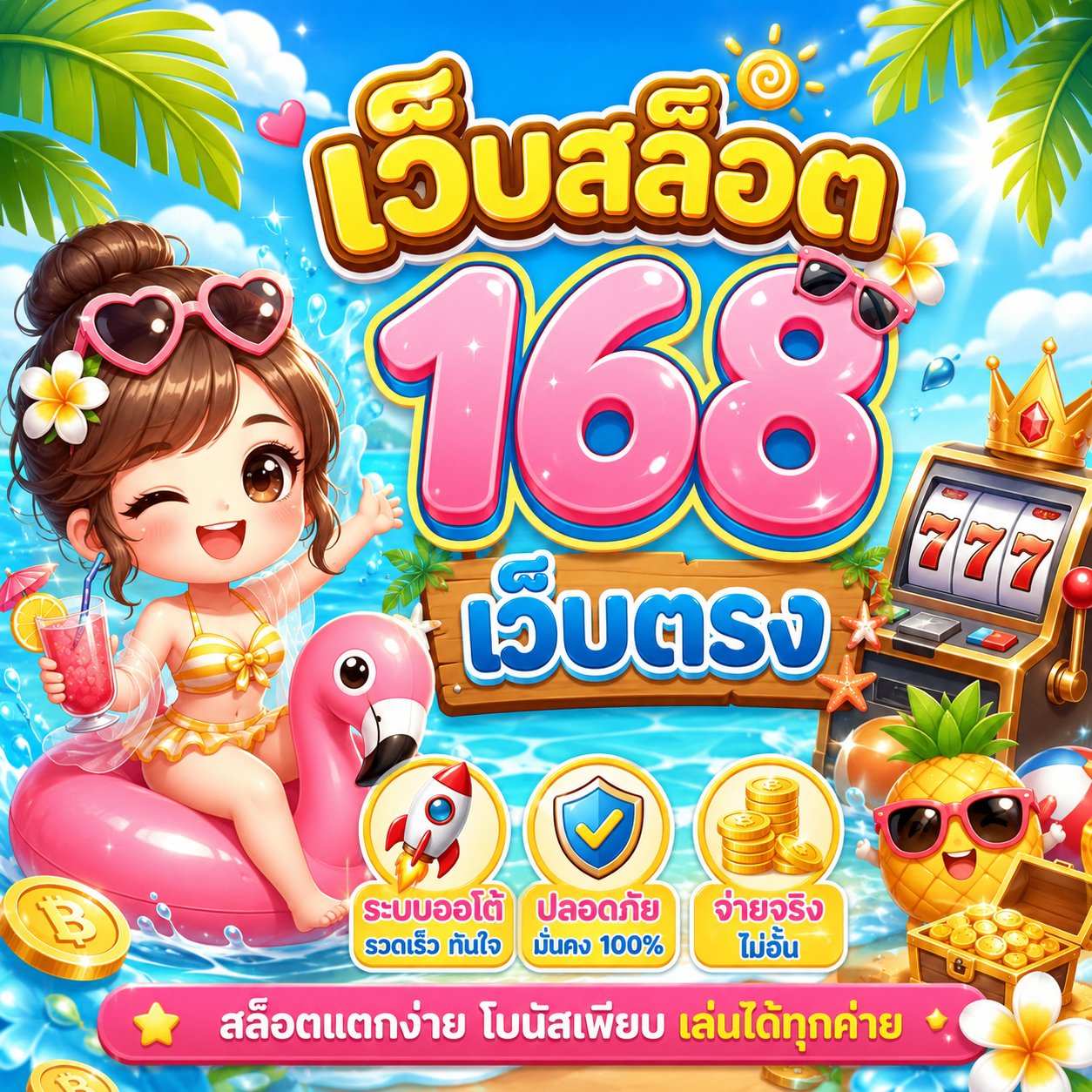 เว็บสล็อต 168 เว็บตรง