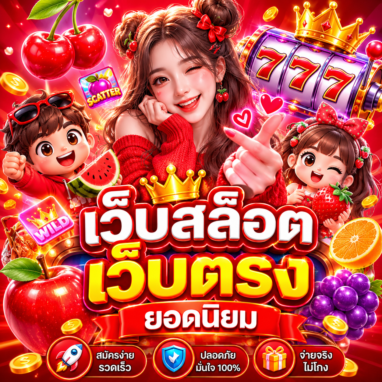 เว็บสล็อต เว็บตรง ยอดนิยม