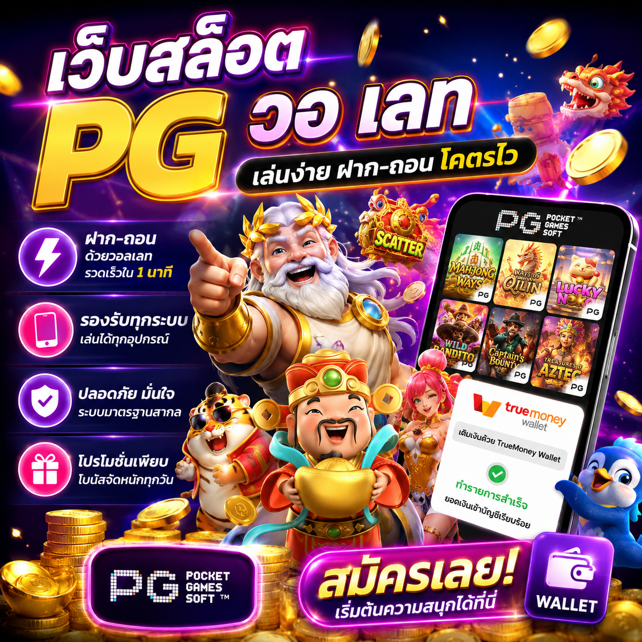 เว็บสล็อต pg วอ เลท